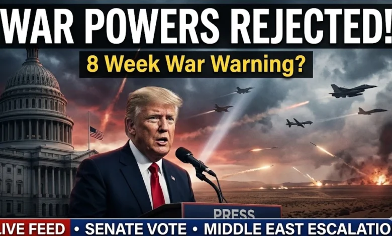 क्या अमेरिका में लागू होगी 'मिलिट्री पावर'? जानें क्यों सीनेट ने ठुकराया वॉर पावर्स रेजोल्यूशन और ट्रंप के लिए इसके क्या हैं मायने।